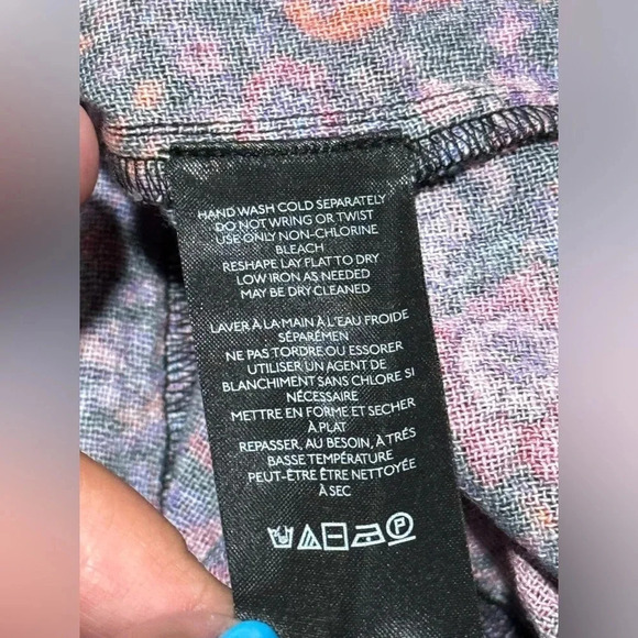 Free People Floral Embroidered Miss You Mini Halter Dress Size 4 NWT - Picture 5 of 5